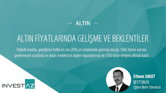 Altın fiyatlarında gelişme ve beklentiler