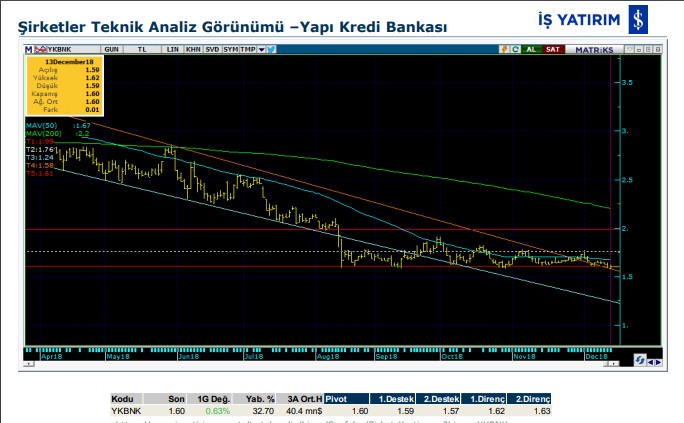 13 hisse için teknik analiz 