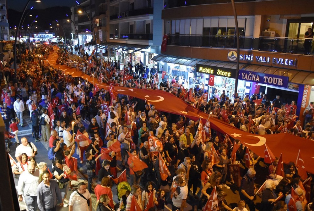 29 Ekim tüm yurtta coşkuyla kutlandı