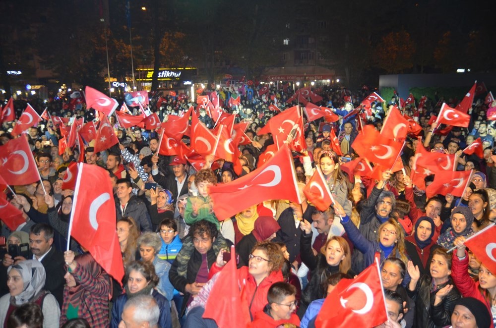 29 Ekim tüm yurtta coşkuyla kutlandı