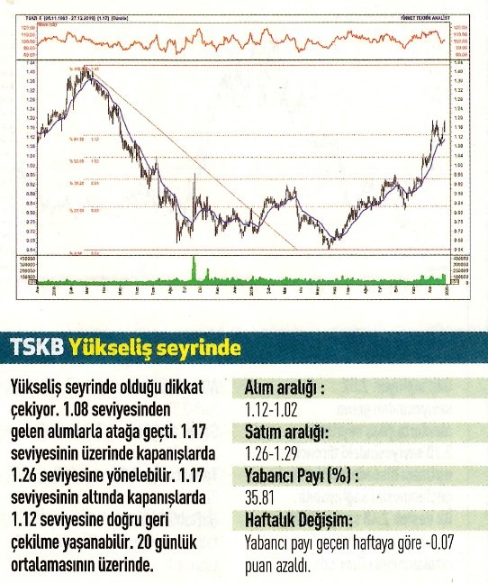 17 hisselik teknik analiz